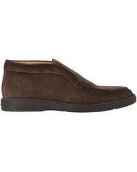 Santoni - Desert Round-Toe Slip-On Boots - Lyst