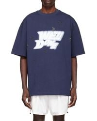 we11done - Logo Details Short-Sleeved T-Shirt - Lyst