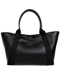 Balenciaga - Barritz Logo Printed Medium Tote Bag - Lyst
