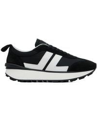 Lanvin - Bumpr Color-Blocked Sneakers - Lyst