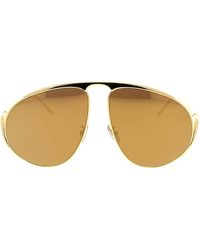 Loewe - Hillock Aviator Frame Sunglasses - Lyst