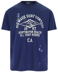 Polo Ralph Lauren - Graphic Printed Crewneck T-Shirt - Lyst