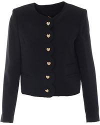 Twinset - Heart-Button Scalloped Jacket - Lyst