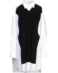 Maison Margiela - Color-Block Knit Dress - Lyst