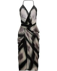 Rick Owens - Midi Dress - Lyst