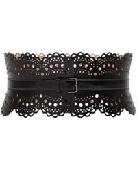 Alaïa - Alaïa Vienne Wave Bustier Belt - Lyst
