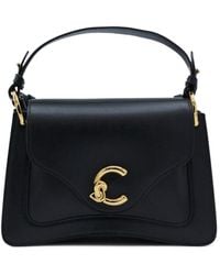 Coccinelle - Flap Logo Shoulder Bag - Lyst