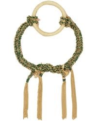 Carolina Bucci - 18-Karat And Silk Bracelet - Lyst