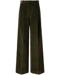 Rohe - Ted Cotton-Corduroy Wide-Leg Pants - Lyst