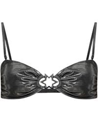 MISBHV - Star-Plaque Bikini Top - Lyst