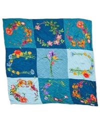 Gucci - Printed Silk Shawl - Lyst
