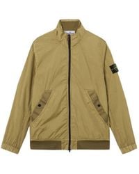 Stone Island - Stand Collar Jacket With Wind Resistance And Anti-Drop - Lyst