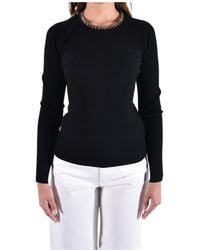 Michael Kors - Ribbed Long-Sleeve Top - Lyst