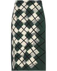 Burberry - Midi Skirt - Lyst