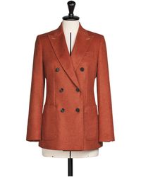 Max Mara - Double-Breasted Blazer - Lyst