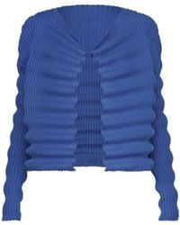 Issey Miyake - Spring Pleats Wave Cardigan - Lyst
