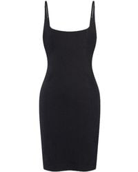 Dondup - Sweetheart-Neck Zip-Back Mini Dress - Lyst