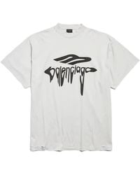 Balenciaga - 3B Liquefied Oversized T-Shirt - Lyst