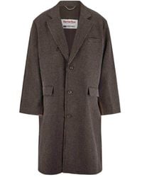 Martine Rose - Two-Toned Single-Breasted Coat - Lyst