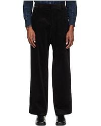 STEFAN COOKE - Cord Tux Trousers - Lyst