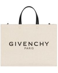 Givenchy - Logo Printed Tote Bag - Lyst