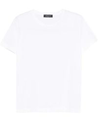Fabiana Filippi - Stitch-Detail Crew-Neck T-Shirt - Lyst