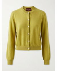Gucci - Button-Up Knit Cardigan - Lyst