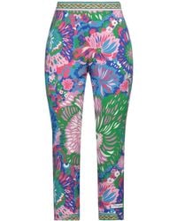 Dolce & Gabbana - Printed Stretch Casual Pants - Lyst