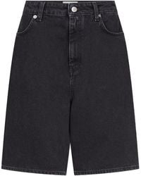 Loulou de Saison - High-Rise Denim Shorts - Lyst