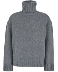 Fabiana Filippi - High Neck Ribbed Sweater - Lyst