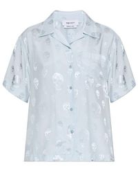 McQueen - Shirt With Skull Motif - Lyst