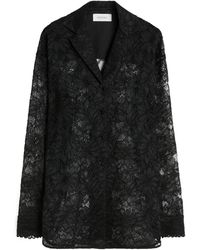 Sportmax - Cachi Oversized Floral Lace Shirt - Lyst