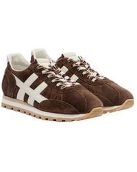 Hogan - Solid Color Suede Sneakers - Lyst