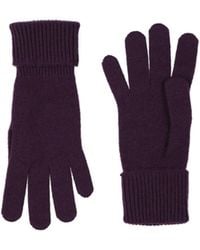 Burberry - Lightweight Knitted Gloves - Lyst