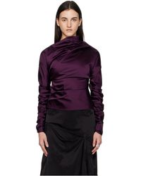 Ganni - Arriculated Top - Lyst