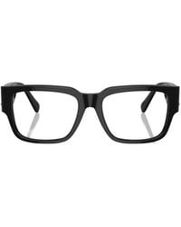 Versace - Eyewear Rectangle-Frame Glasses - Lyst