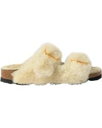 Birkenstock - Buckle Detailed Slip-On Sandals - Lyst