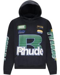 Rhude - Roadway Racing Hoodie - Lyst