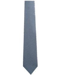 Ferragamo - Printed Silk Tie - Lyst