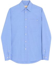 Valentino - Oxford Vgold Button-Up Shirt - Lyst