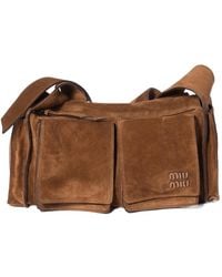 Miu Miu - Flap Pocket Shoulder Bag - Lyst