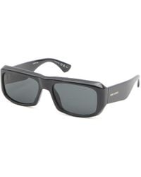 Saint Laurent - Eyewear Rectangular Frame Sunglasses - Lyst