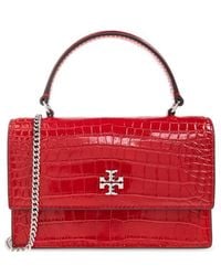Tory Burch - Mini Kira Embossed Handbag - Lyst