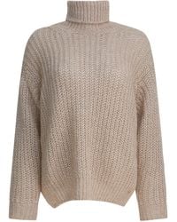 Herno - Wool And Alpaca Turtleneck Sweater - Lyst