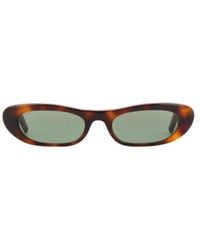 Saint Laurent - Eyewear Rectangular Frame Sunglasses - Lyst