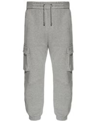 Balmain - Pocket Detailed Drawstring Cargo Trousers - Lyst