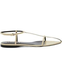 Jil Sander - Flat Sandals - Lyst