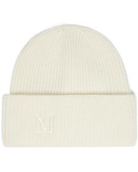 Max Mara - Mmretina Ribbed Beanie - Lyst