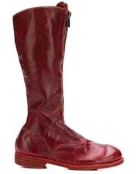 Guidi - 410 Front Zipper High Boots - Lyst