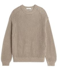 Maison Kitsuné - Large Open Knit Jumper - Lyst